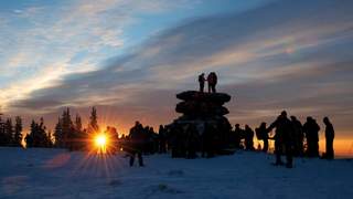 Winterliche Teufelsteinrunde