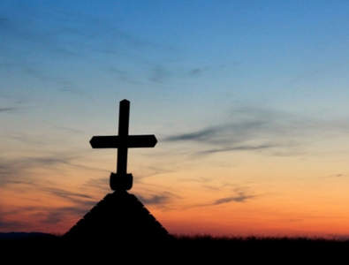 Das Gipfelkreuz am Hochwechsel