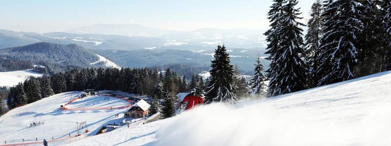 Skifahren im Joglland