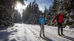 Langlaufen lernen beim Gasthof Orthofer (C) Bernhard Bergmann