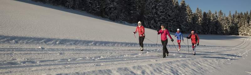 Langlaufen auf der Joglland-Loipe (C) Gasthof Orthofer, Bernhard Bergmann