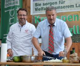 Schaukochen beim Kraftspendekirtag 2018 (C) Kraftspendedörfer Joglland