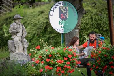 Roseggerpark in St. Kathrein am Hauenstein (C) TV Joglland - Waldheimat, Kurt Elmleitner